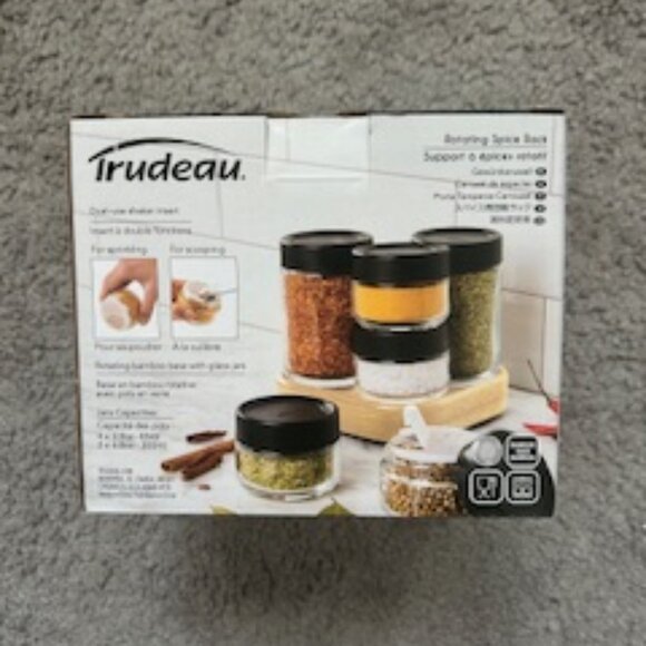 Trudeau Rotating Spice Rack - NWT - Picture 4 of 6